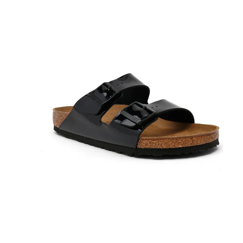 Birkenstock Klapki Arizona z dodatkiem skóry