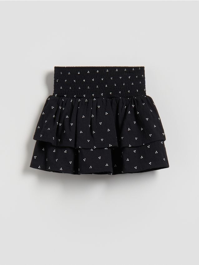 Reserved - Spódnico-szorty - czarny