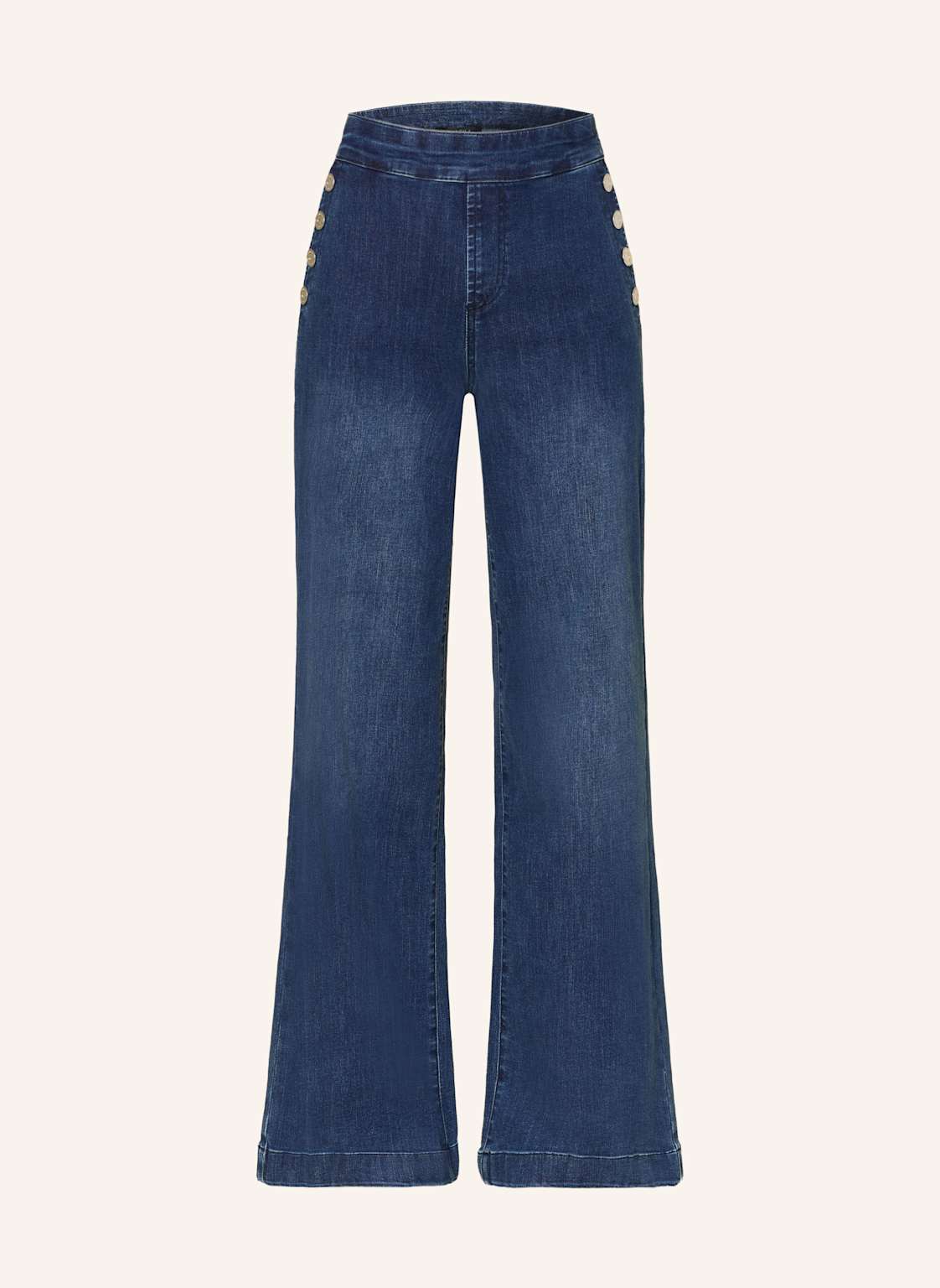 Joseph Ribkoff Jeansy Wide Leg blau