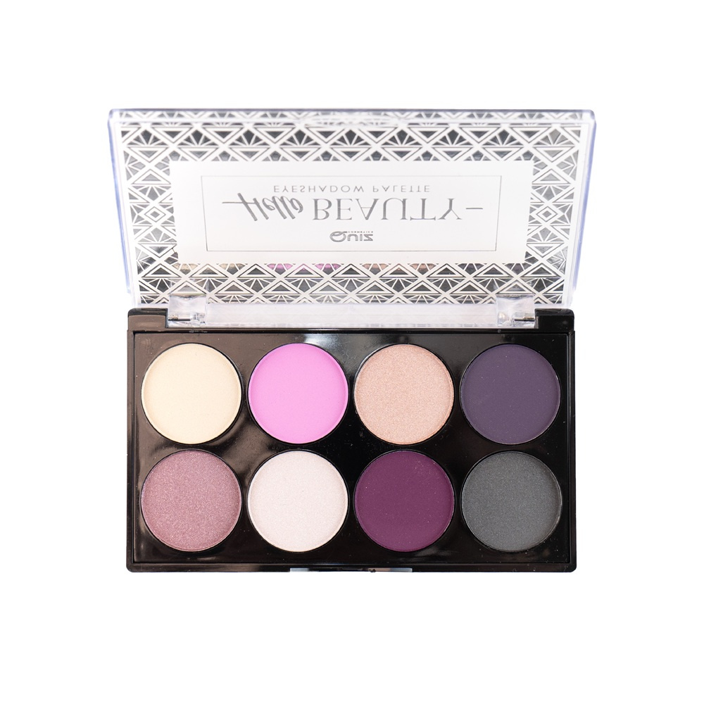 Quiz Cosmetics Hello Beauty Eyeshadow Palette paletka cieni do oczu Cold 9.6g