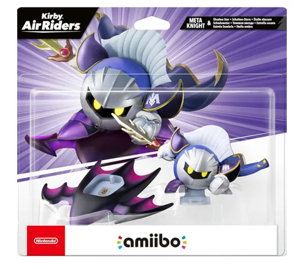 Nintendo Amiibo Meta Knight & Shadow Star - Kirby Air Riders