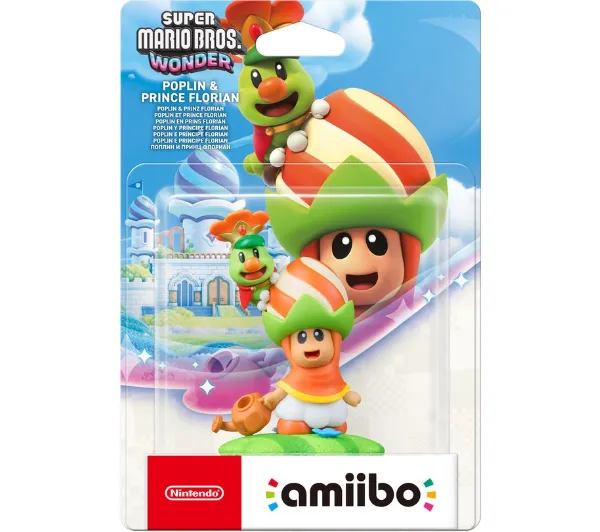 Nintendo Amiibo Poplin & Prins Florian - Super Mario Bros. Wonder