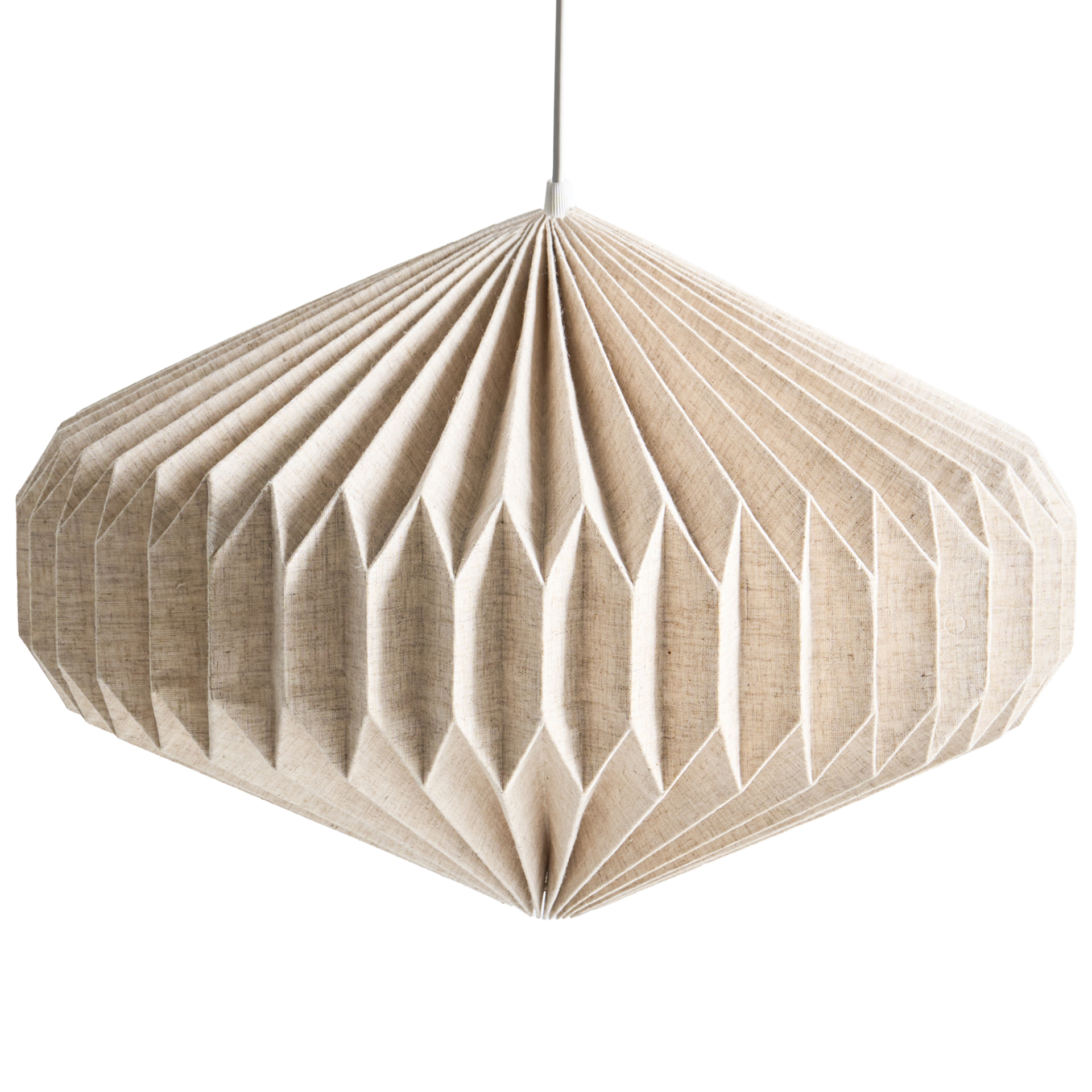 Lampa wisząca VISMAN Papier Beżowy