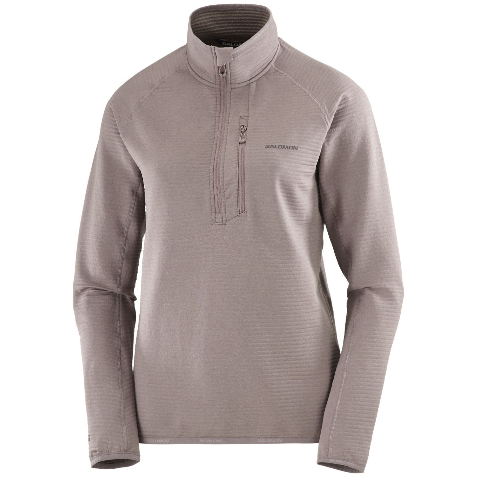 Damska koszulka Salomon Essential Lightwarm HZ W Rozmiar: L / Kolor: szary