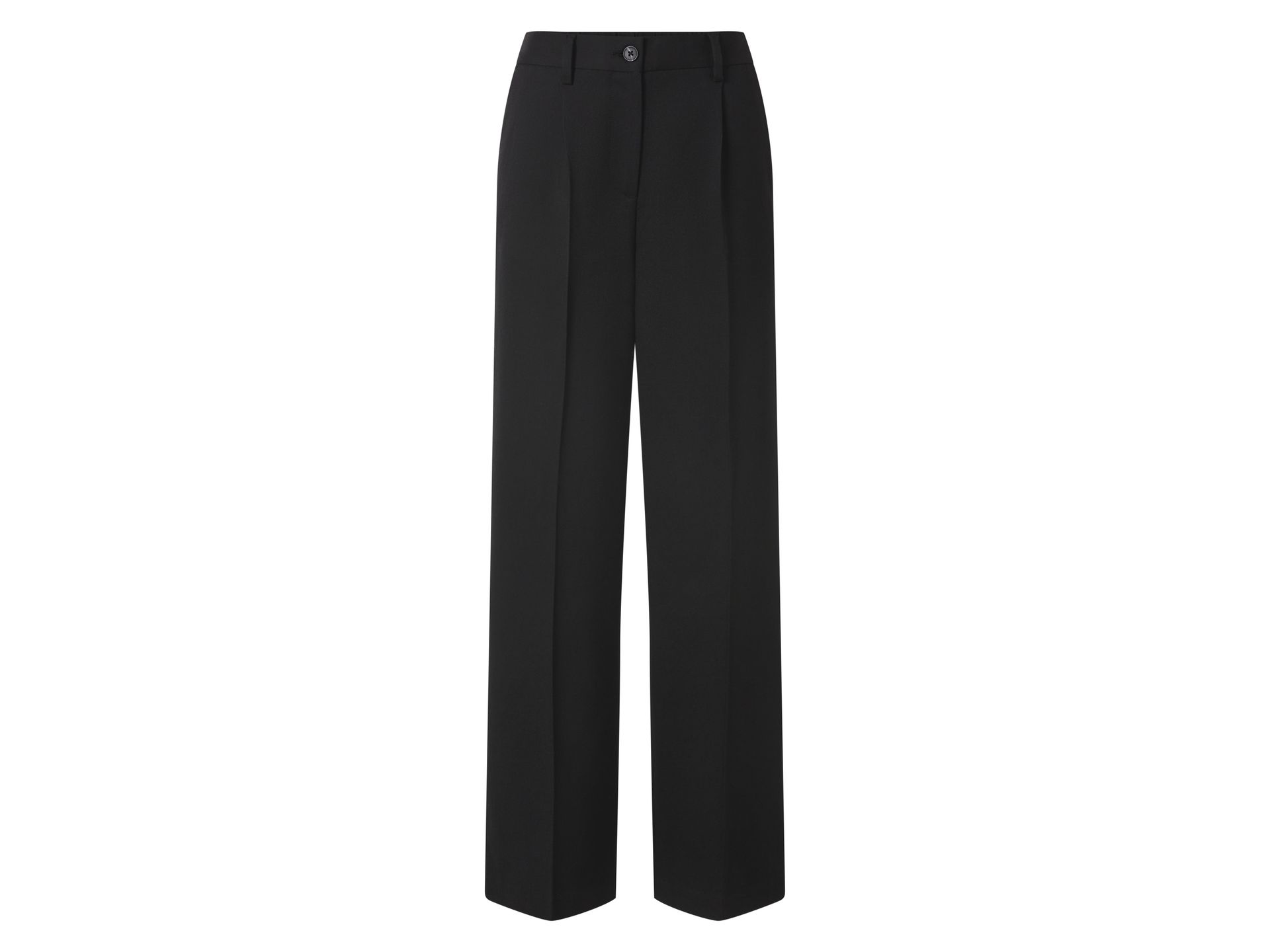 ESMARA® Spodnie palazzo damskie (Czarny, XS (32/34))