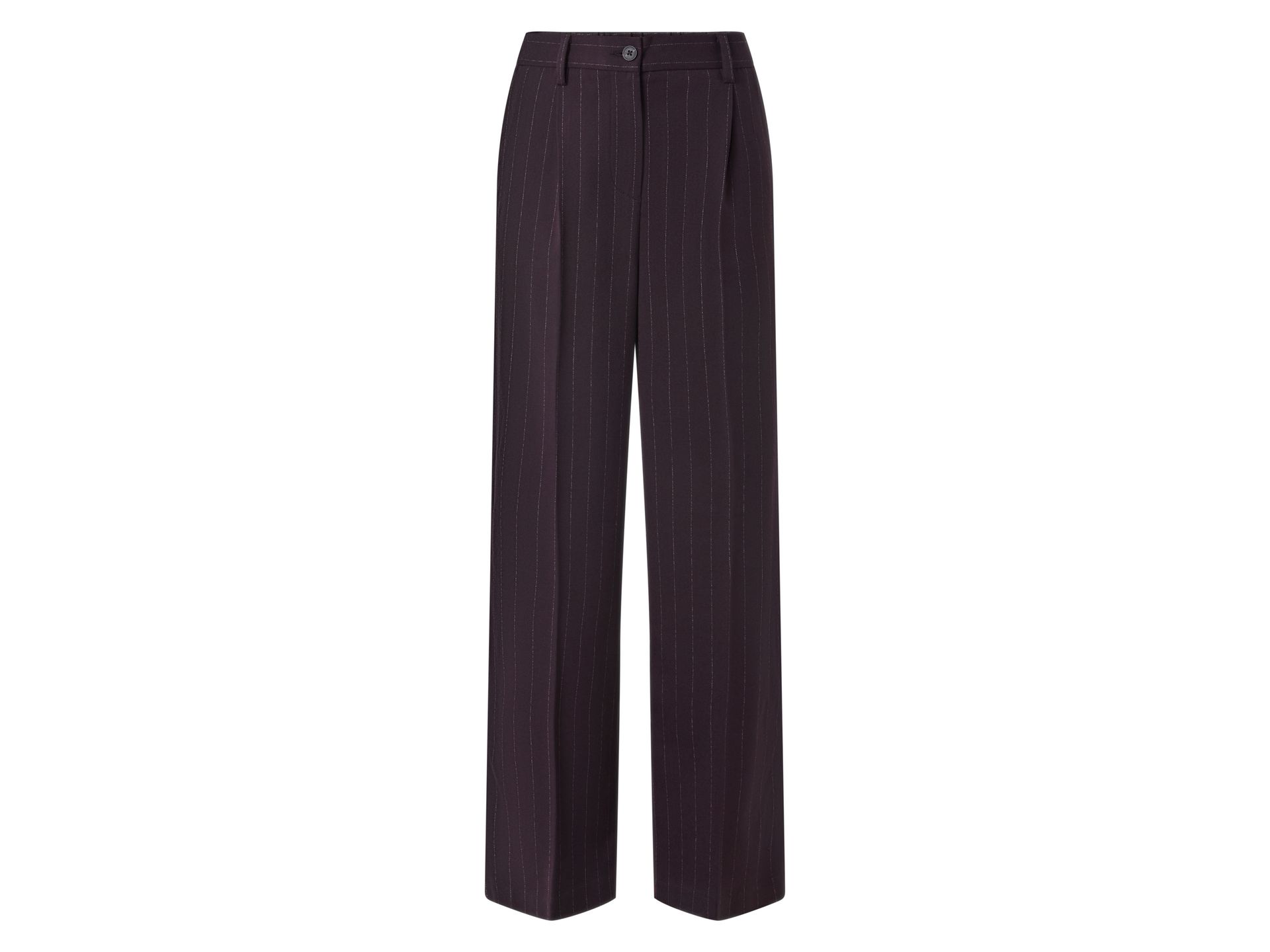 ESMARA® Spodnie palazzo damskie (Bordowy, M(40/42))