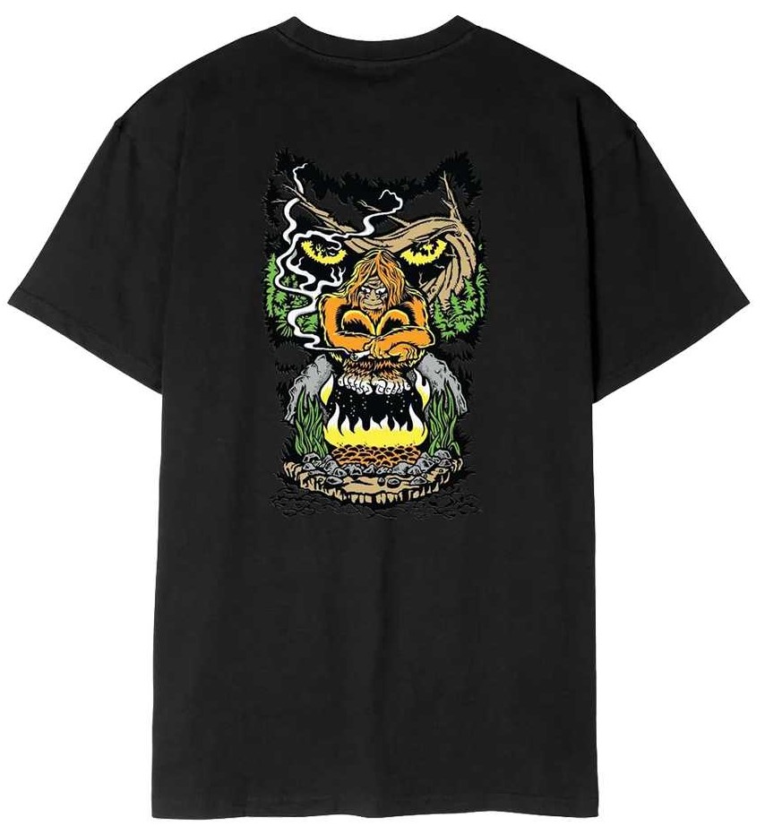t-shirt SANTA CRUZ WINKOWSKI BIG FOOT T-SHIRT BLACK