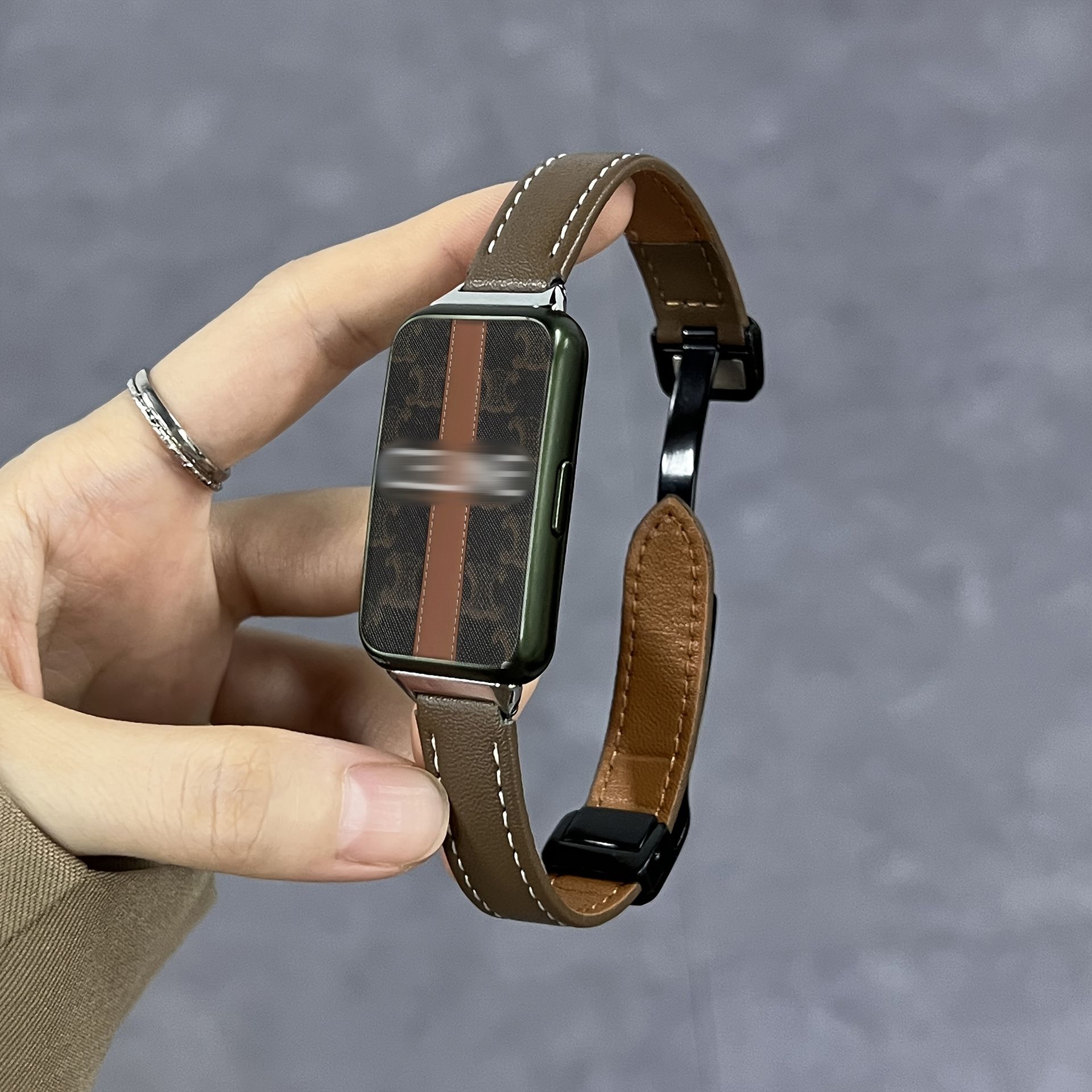 TEMU Kreatywna modna urocza magnetyczna bransoletka odpowiednia dla Huawei 9/8, Huawei Band 10 i Huawei Band 9/8, wielofunkcyjny szybkozdejmowany