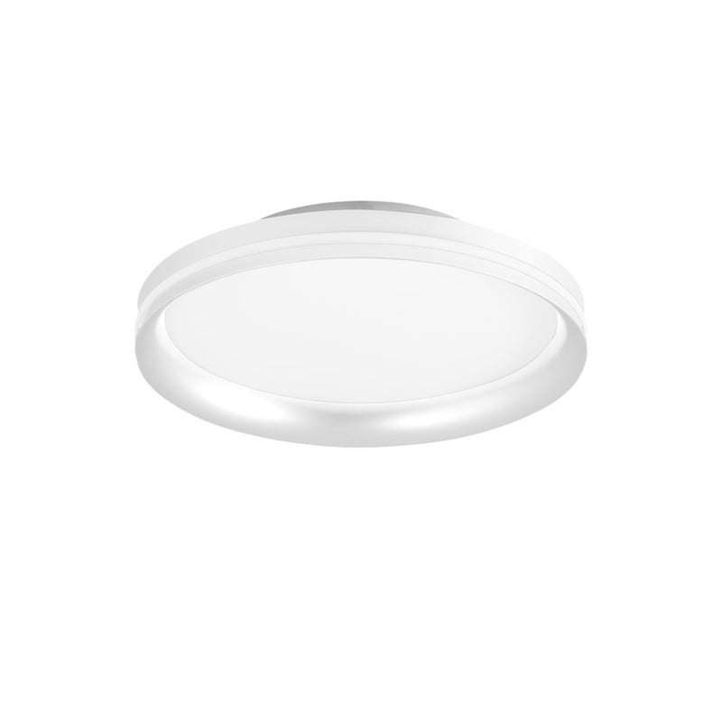 Isy - Lampa sufitowa LED Fabas Luce w aluminium - Zintegrowana dioda LED 42 W IP20, biała