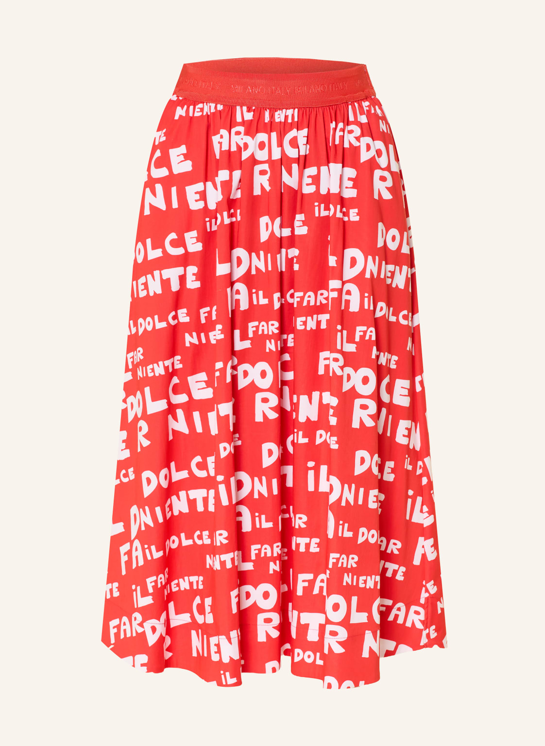 Milano Italy Spódnica rot