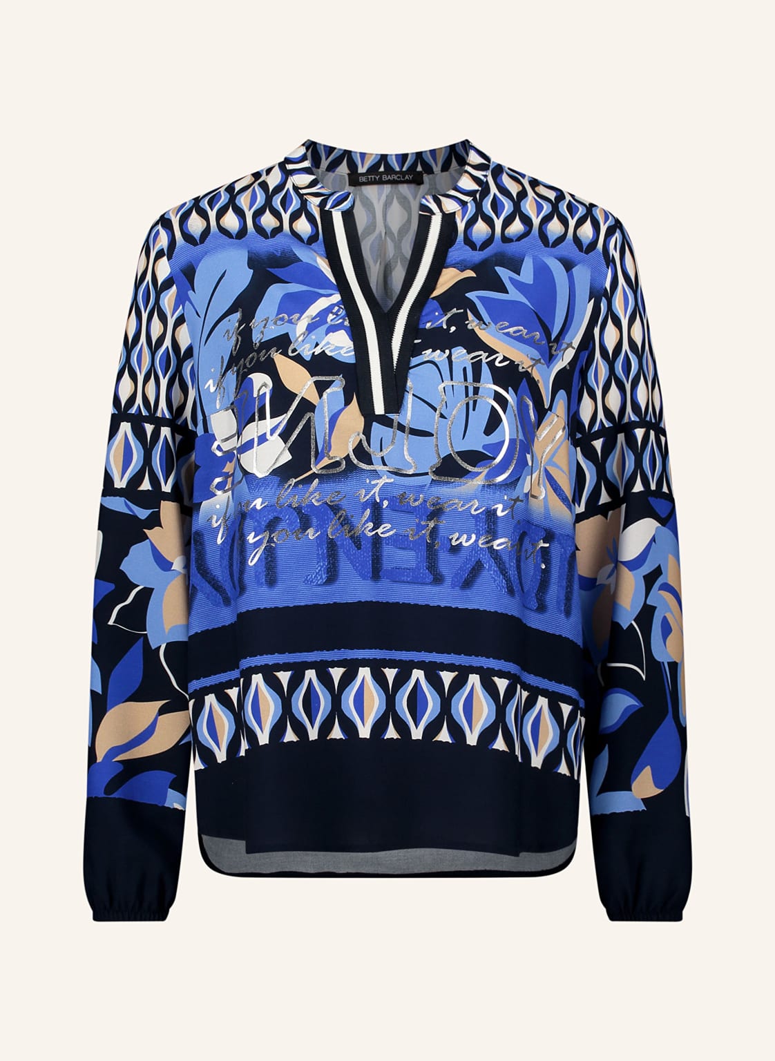 Betty Barclay Bluzka blau