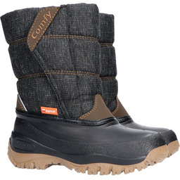 Śniegowce dziecięce COMFY w kolorze czarnym