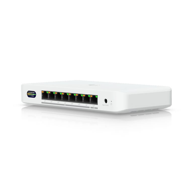 Ubiquiti UDB-Switch 2.5G Ethernet (100/1000/2500) Obsługa PoE Biały