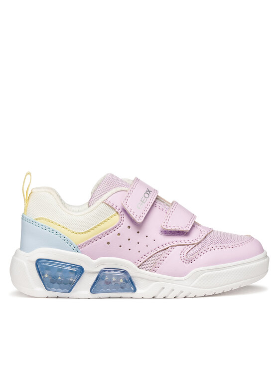 Geox Sneakersy J Illuminus Girl J55HPA 014BU C8RM4 D Różowy