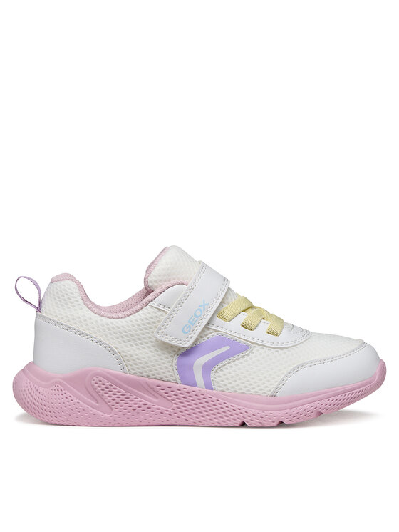 Geox Sneakersy J Sprintye Girl J36FWB 01454 C0406 D Biały