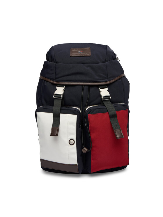 Tommy Hilfiger Plecak Th Casual Flag Backpack AM0AM14143 Granatowy