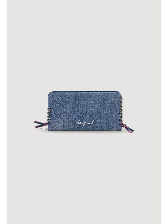Desigual Portfel 26SAYD05 Niebieski