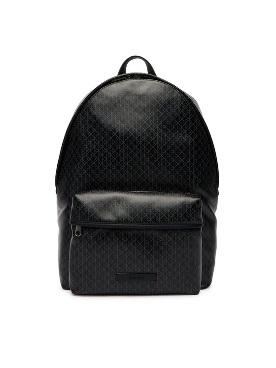 Calvin Klein Plecak Emblem Aop Coated Backpack LV04D3313G Czarny
