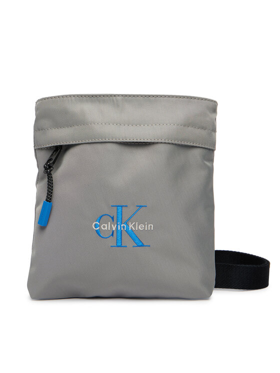 Calvin Klein Saszetka Bold Flatpack LV04D3178G Szary
