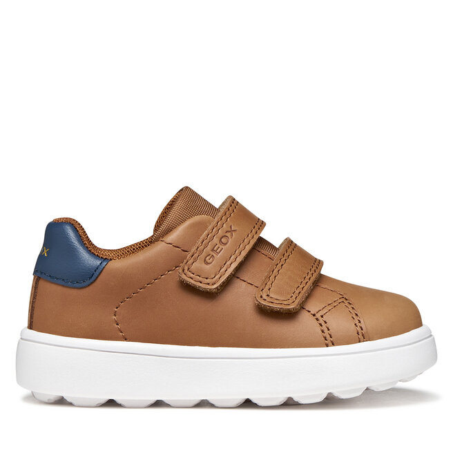 Sneakersy Geox B Minicub Boy B656TA 0CL54 C6176 S Brązowy