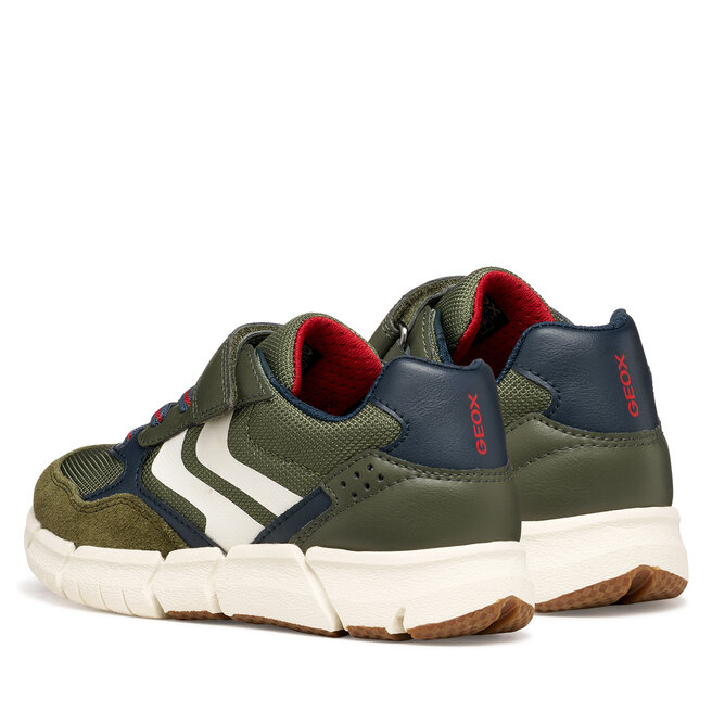 Sneakersy Geox J Flexyper Boy J459BB 0FU22 C0938 D Zielony