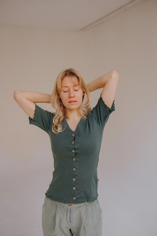 Top z krótkim rękawem Mellow