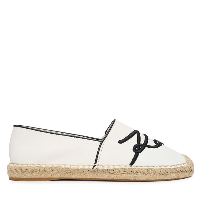 Espadryle KARL LAGERFELD Kamini KL80123R Biały