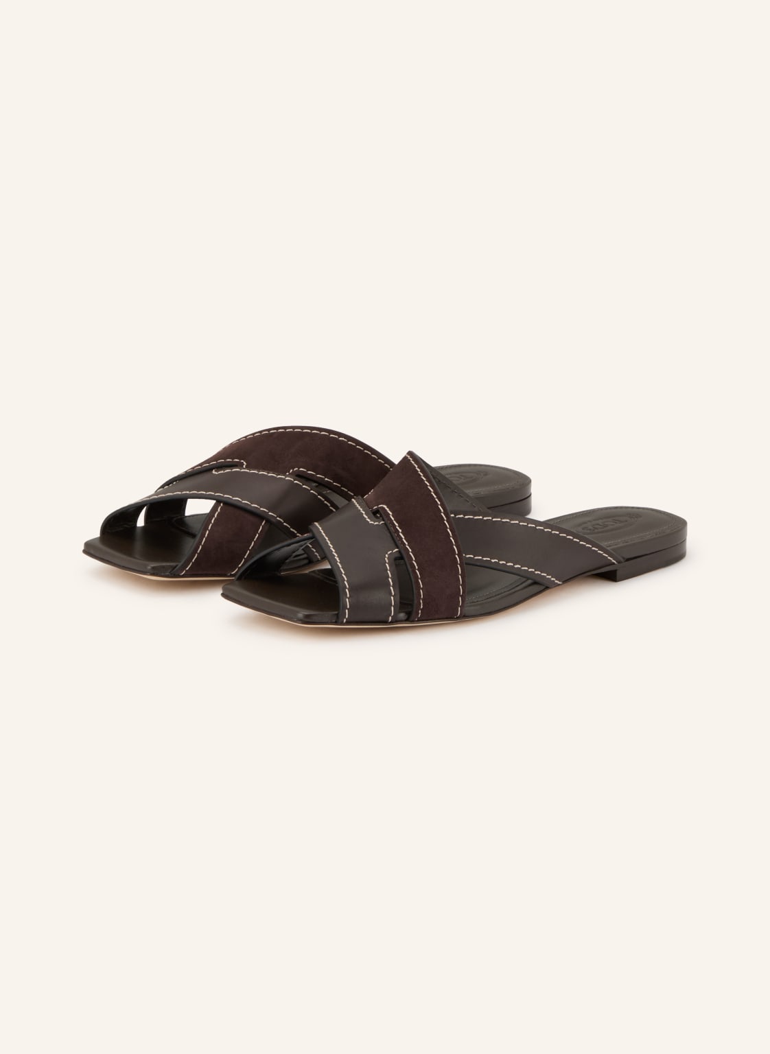 Tod's Klapki braun