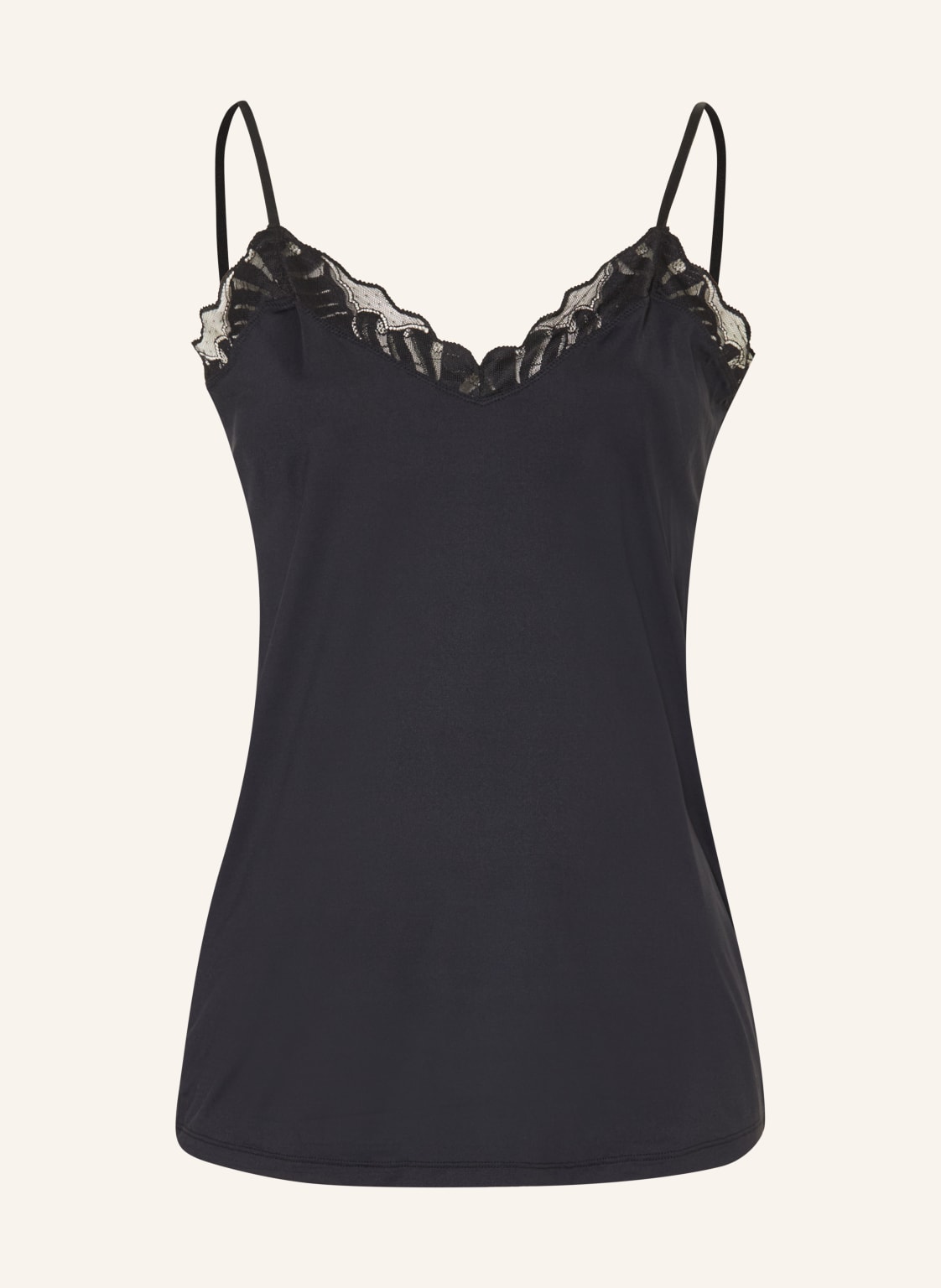 Falke Top Delicate Touch schwarz