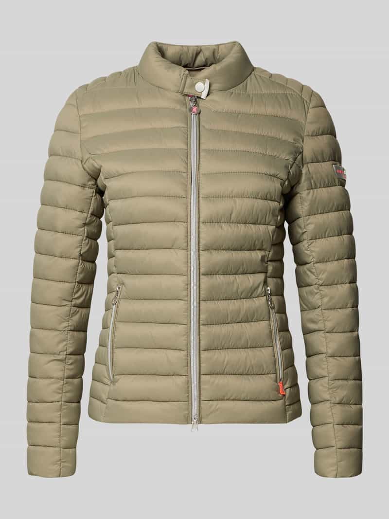 Kurtka pikowana z zamkiem błyskawicznym dwustronnym model ‘JUDY’