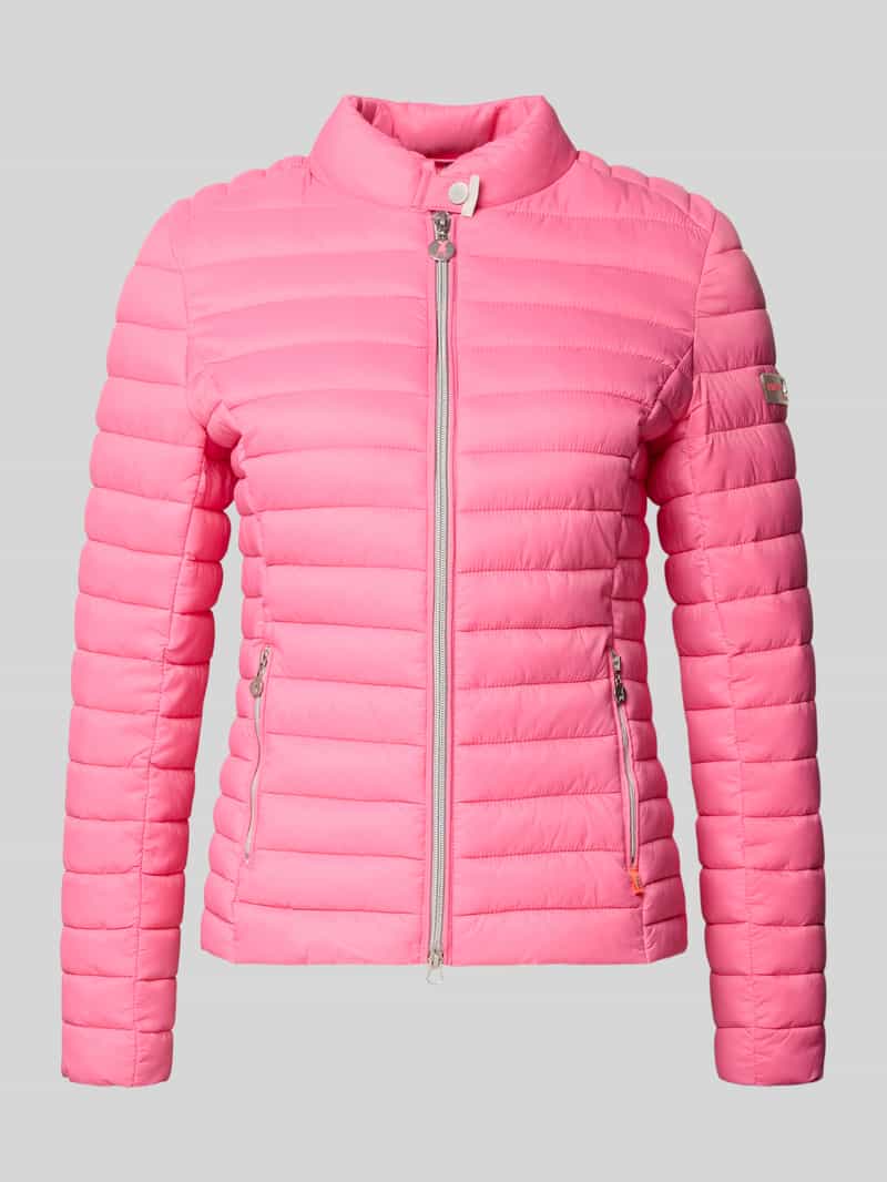 Kurtka pikowana z zamkiem błyskawicznym dwustronnym model ‘JUDY’