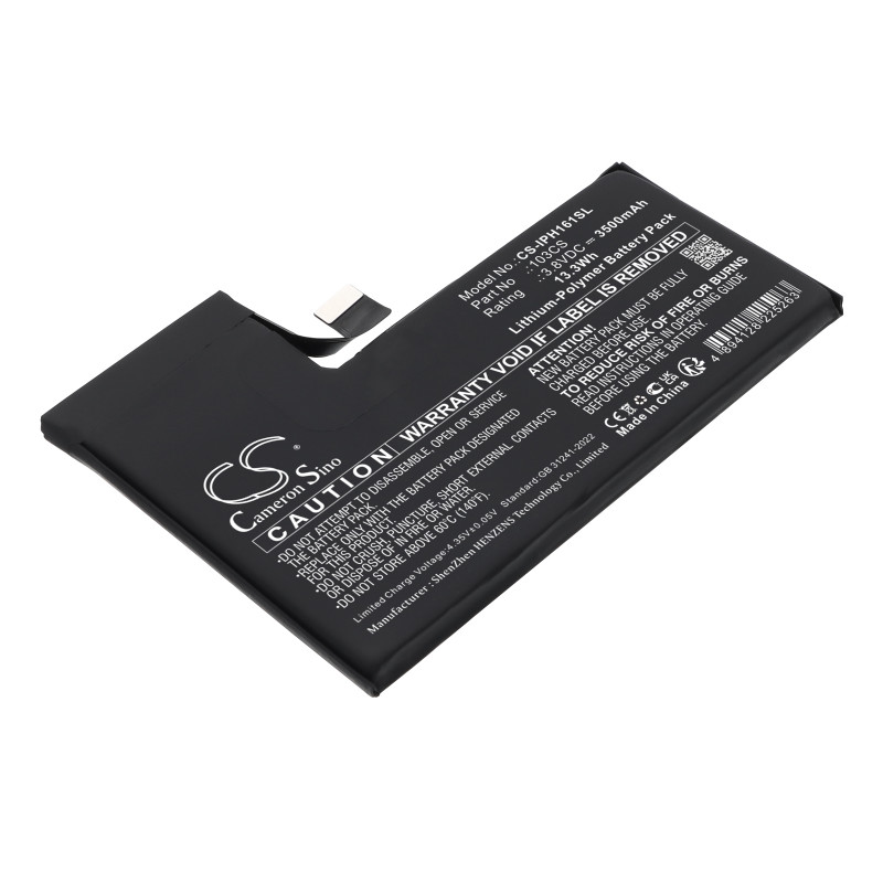Apple iPhone 16 Pro / 103CS 3500mAh 13.30Wh Li-Polymer 3.8V (Cameron Sino)
