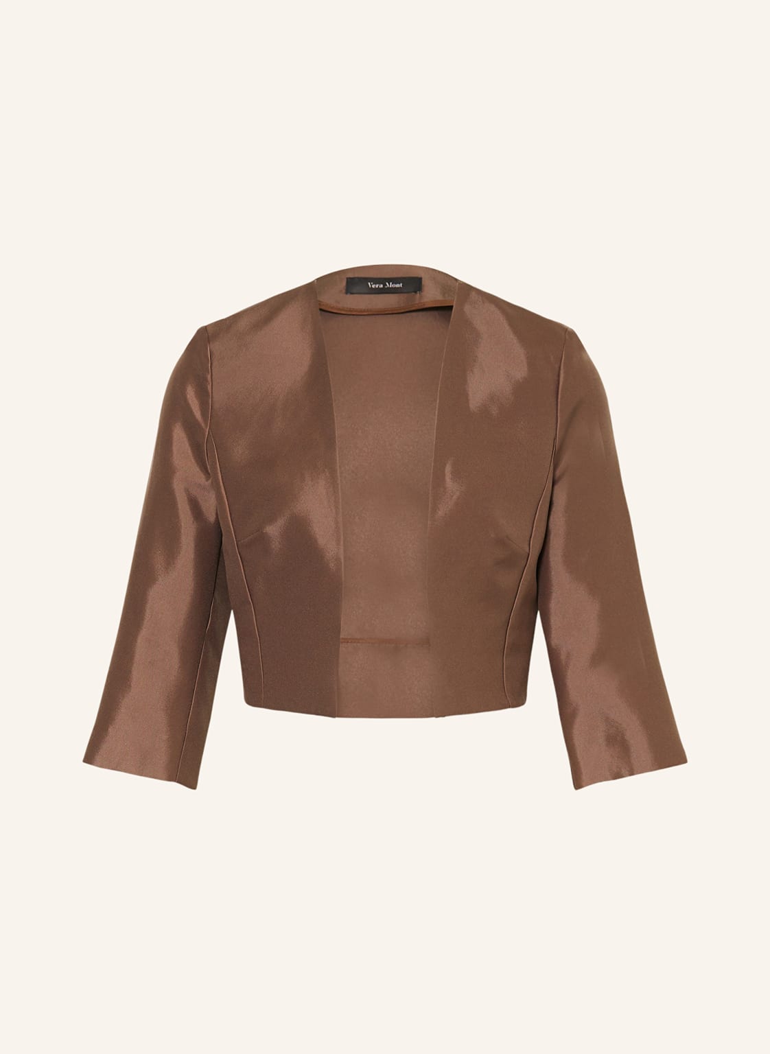 Vera Mont Bolero Z Rękawami 3/4 braun