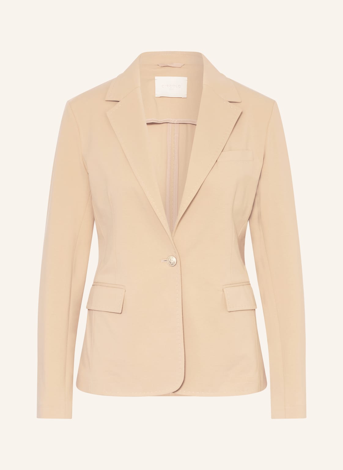Circolo 1901 Marynarka Z Dżerseju beige