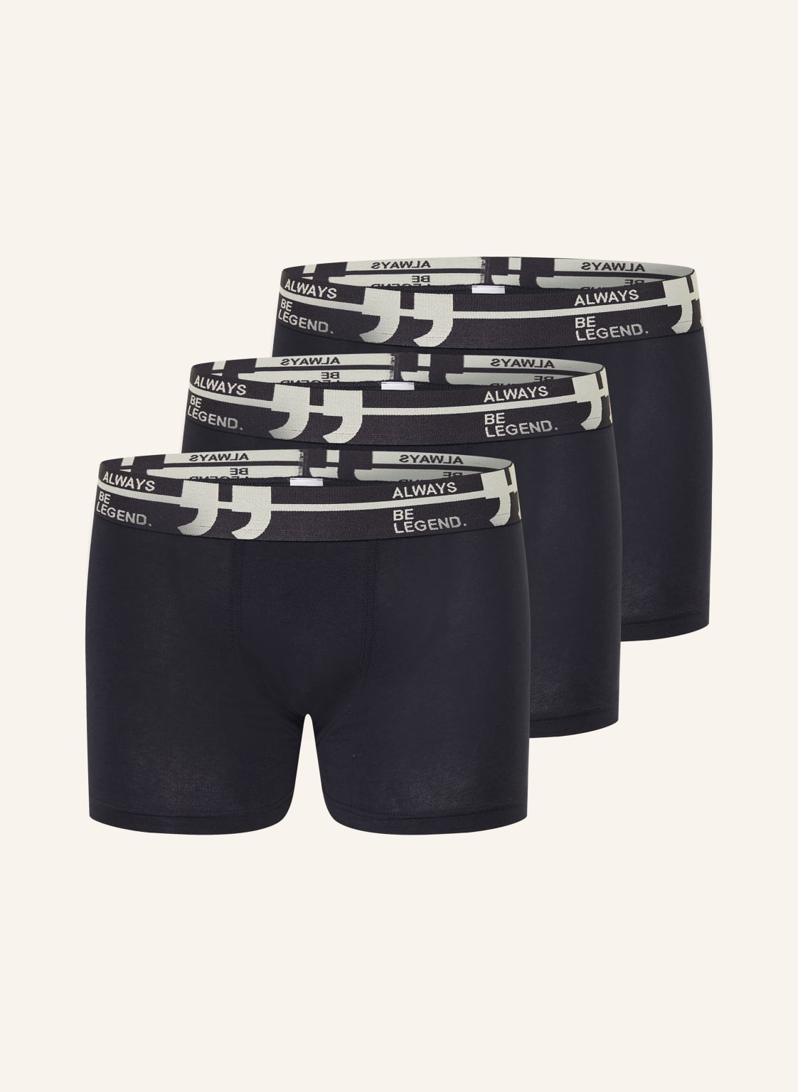 Sanetta 3-Pak Bokserek blau