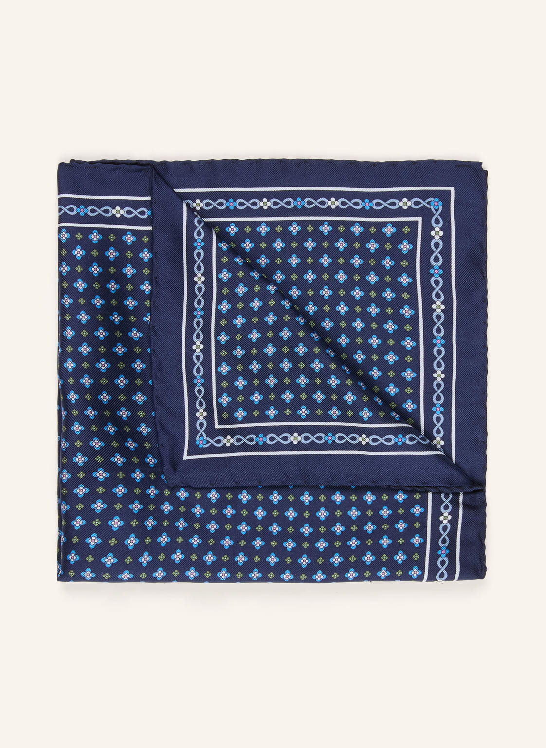 Eton Poszetka blau