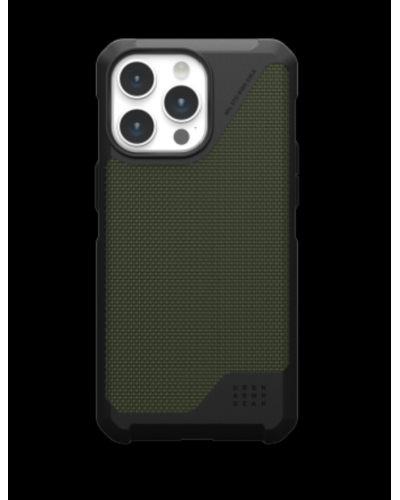 Etui do iPhone 15 Pro Max UAG Metropolis LT MagSafe kevlar - zielony/czarny