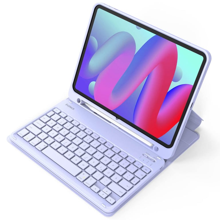 Inateck KB04002 QWERTY Bluetooth Fioletowy