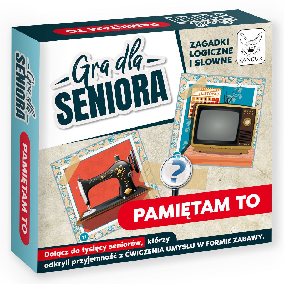 Gra Dla Seniora Pamiętamy To Kangur - gra