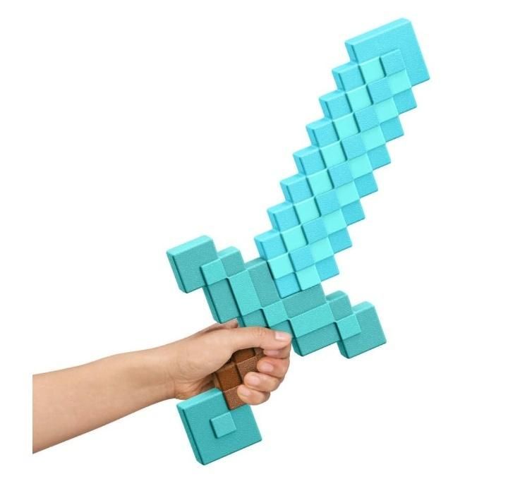 Minecraft Diamentowy miecz Zabawka Role Play