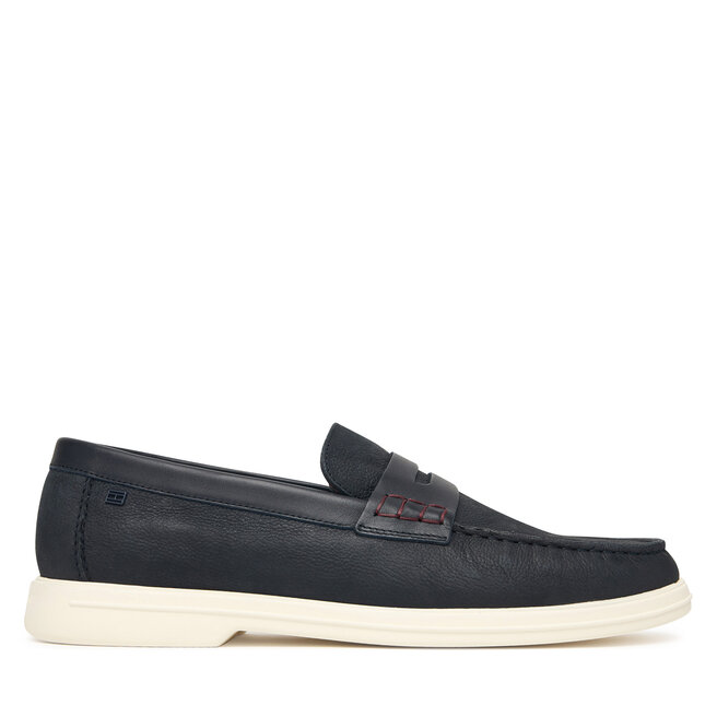 Mokasyny Tommy Hilfiger Mix FM0FM05785 Granatowy