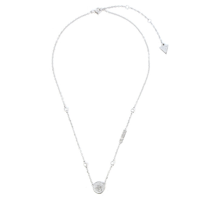 Naszyjnik Guess Dreaming Guess JUBN03 124JW Srebrne rodowanie