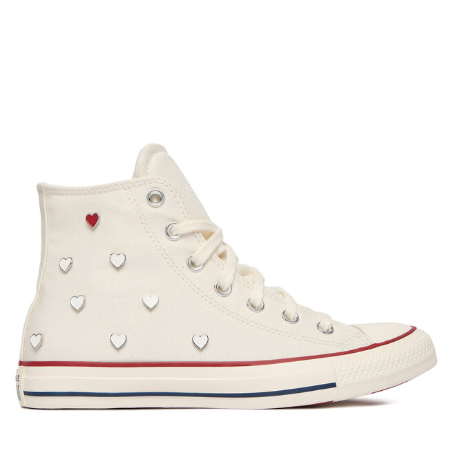 Trampki Converse Chuck Taylor All Star Hearts A19055C Biały