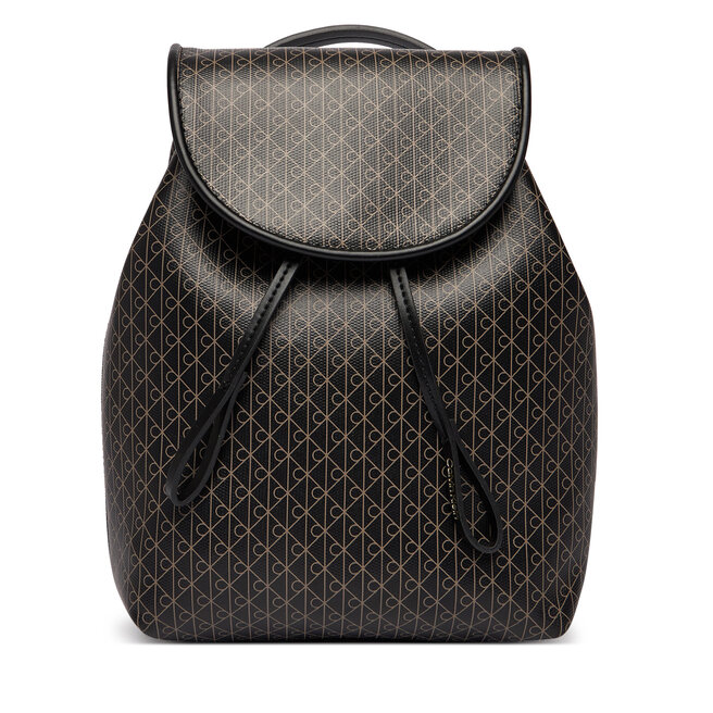 Plecak Calvin Klein Emblem Aop Mini Backpack LV04F3507G Czarny