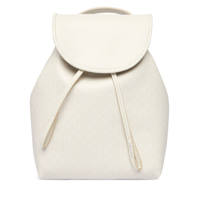 Plecak Calvin Klein Emblem Aop Mini Backpack LV04F3507G Biały