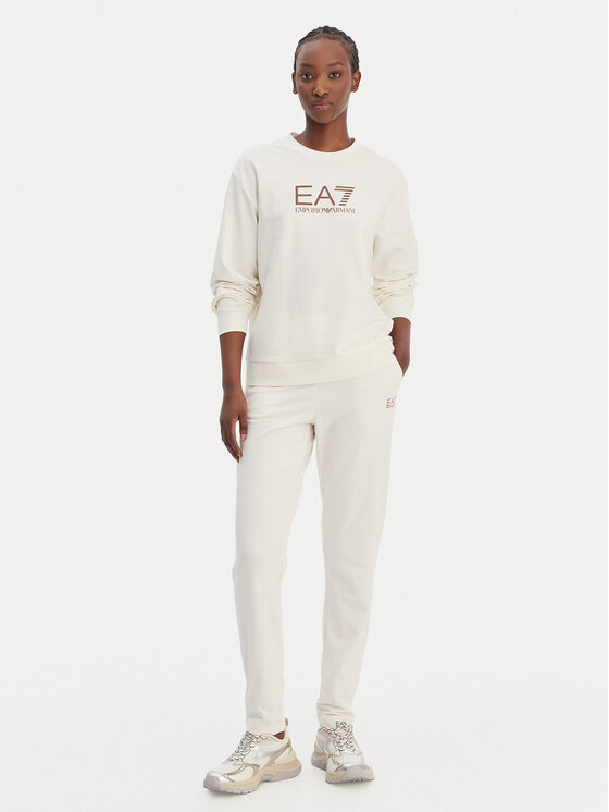 EA7 Emporio Armani Dres 7W000115 AF13135 U0004 Beżowy Regular Fit