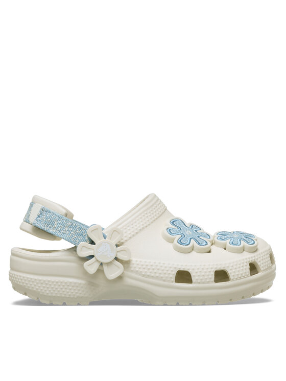 Crocs Klapki Clsc Dnm Flwr Adj BackstrapCgT 212512 Szary
