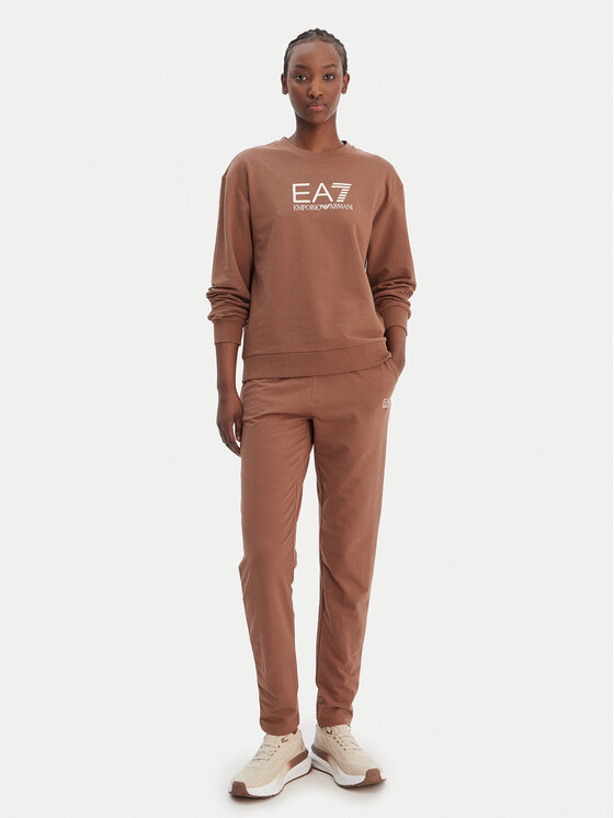 EA7 Emporio Armani Dres 7W000115 AF13135 U6044 Brązowy Regular Fit