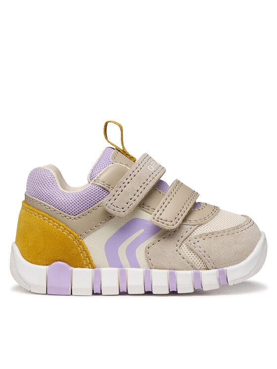 Geox Sneakersy B Iupidoo Girl B3558C 02214 C0265 Beżowy
