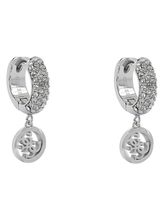 Guess Kolczyki JUBE03 301JW Srebrne rodowanie